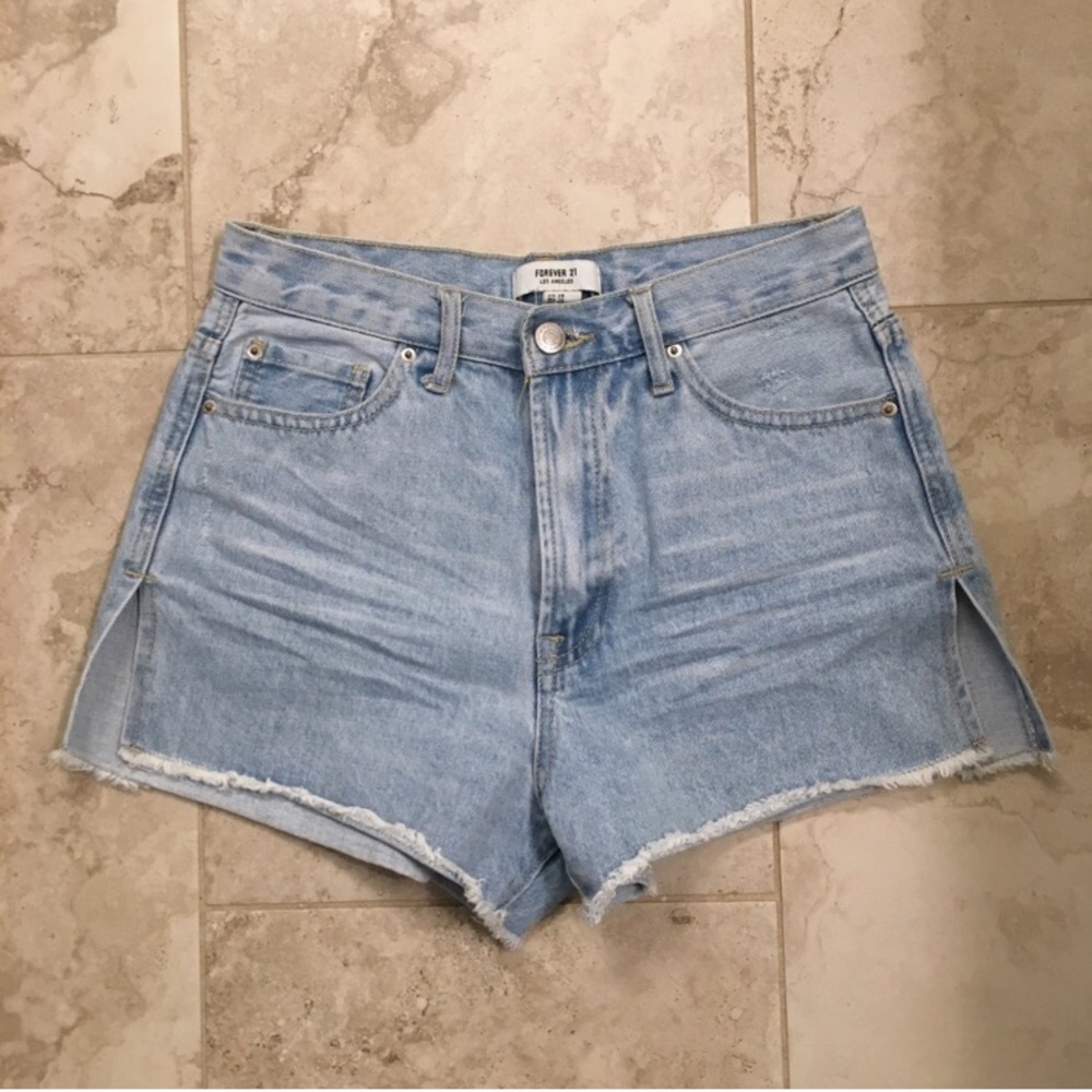 Forever 21 High Waisted Jean Shorts